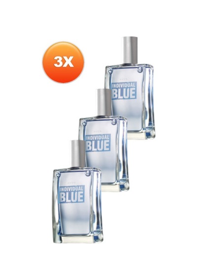 Individual Blue 100 Ml Edt 3lü Eknomik Set Odunsu - Turunçgil