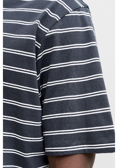 Jack & Jones Jornorrebro Strıpe Tee Ss Cn Ln Lacivert