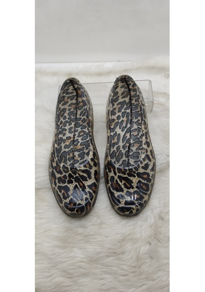Kadın Leopar Lastik Ayakkabı - Leopar - 40 - St02529-12770