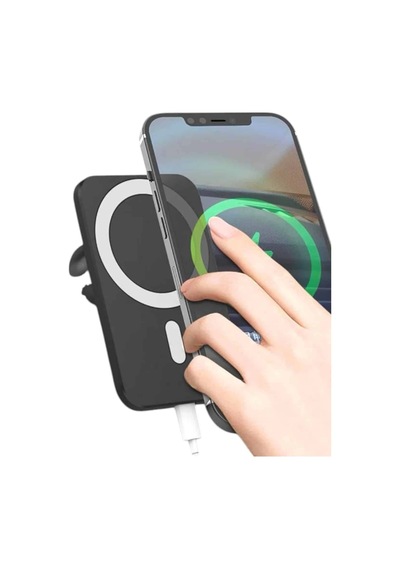 Mey İthalat Kablosuz Şarj Aleti Magsafe Araç Içi Manyetik Şarj 15w Apple iOS Uyumlu Çok Renkli 47760309