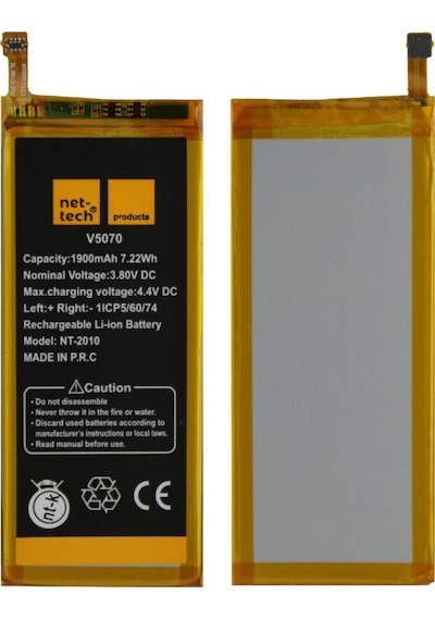 Teknonet Vestel Venüs V3 5070 Uyumlu Nettech 1900 Mah Batarya