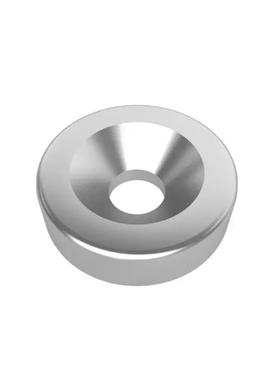 4 Adet 10mm X 3mm Yuvarlak 3mm Havşa Delikli Mıknatıs Disk Neodyum Buzdolabı Ofis Yazı Not Tahtası
