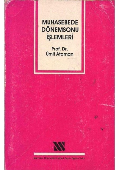 Muhasebede Dönem Sonu İşlemleri Ümit Ataman