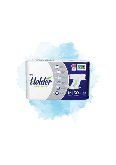 Belbantlı Yetişkin Hasta Bezi - M - 120 Adet, 4 Paket Diğer