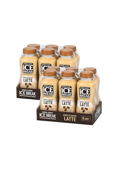 Ice Break Şekersiz Latte 375 Ml 12 Li Hazır