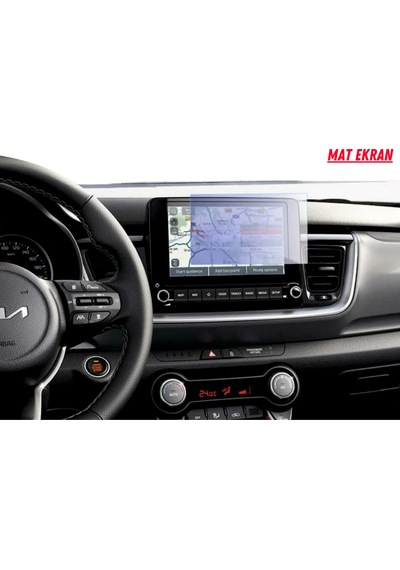 Kia Stonic 2023-2024 Navigasyon Ve Multimedya Uyumlu Mat Ekran Koruyucu