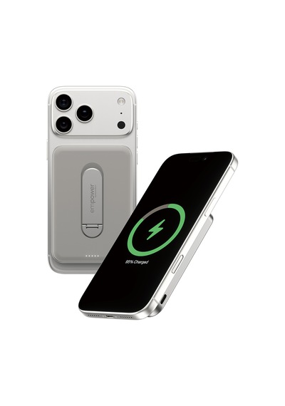 Empower By Panzerglass 5000mah Ayaklı Powerbank Titanium Gri Titanyum