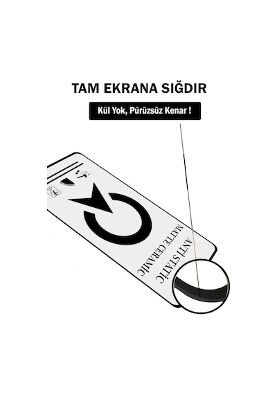 Xiaomi Poco M6 Pro 4g Tam Kaplayan Anti Statik Kırılmayan Mat Seramik Nano Esnek Ekran Koruyucu Cam