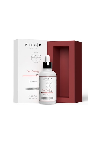 Voop Kırmızı Peeling Cilt Yenileyici Serum 30 ML