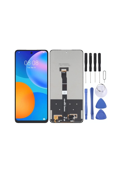 Huawei Uyumlu P Smart 2021 Lcd Ekran Dokunmatik Çıtasız