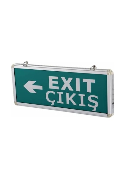 Cata CT-9166 3w Exit Çıkış Levhası Ledli Sağ Sol 3 Saat Şarjlı