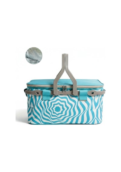 20 Lt Piknik Sepeti 1120 Picnic Bag -333 Karışık/Çok Renkli