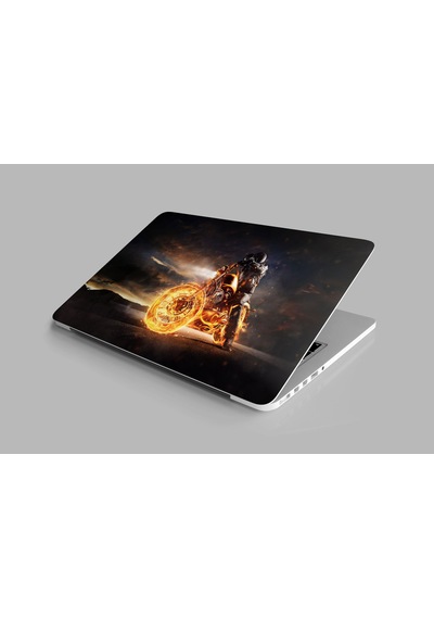 Laptop Sticker Notebook Pc Kaplama Etiketi Motorsiklet