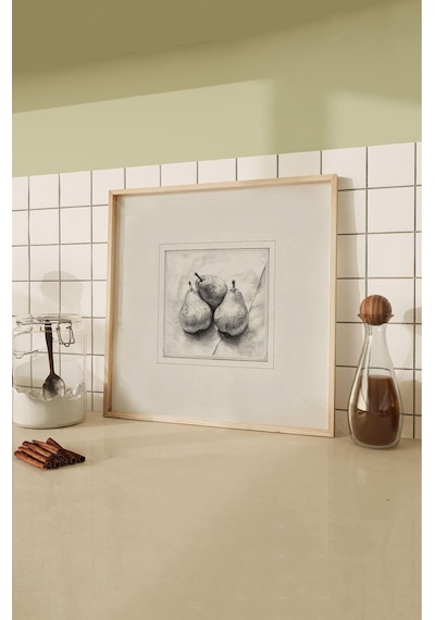 Ahşap Çerçeveli Mdf Kare Tek Tablo Kendi Tablo Setinizi Oluşturacağınız Liste Mutfak03 42 X 42 Çerçeveli Tx1098