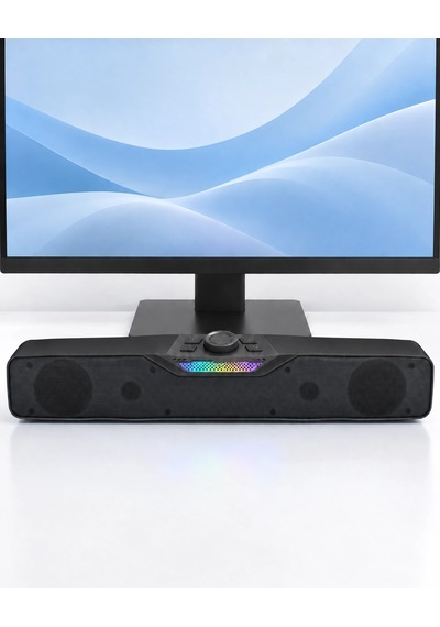 Masaüstü Soundbar Hoparlör Siyah