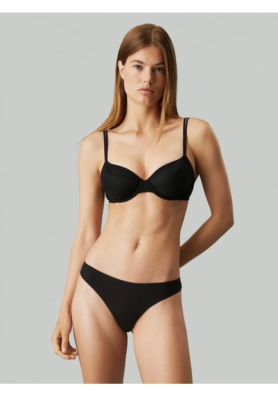 Calvin Klein Lıghtly Lıned Demı, Ub1 Siyah Kadın Sütyen