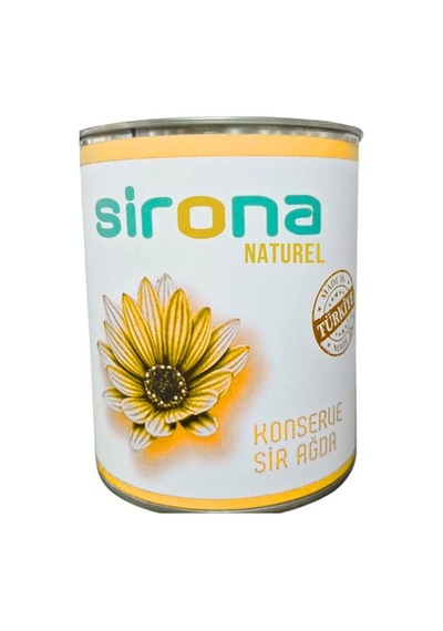 Sirona Konserve Natural Sarı 800ml.