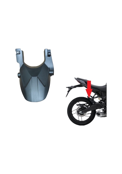 Voge R125 Arka İç Çamurluk Arka Teker Üstü Çamurluk Grenaj