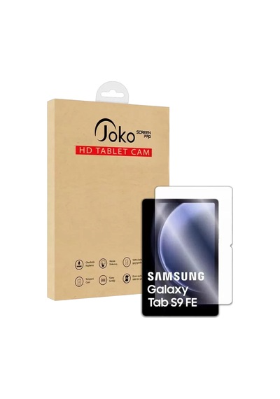Galaxy X610 Tab S9 Fe Plus 12.4 Hd Tablet Cam Ekran Koruyucu - Şeffaf