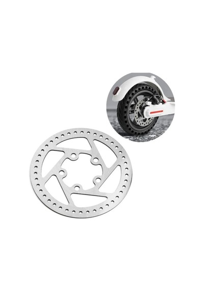 Elektrikli Scooter İçin Arka Teker Fren Rotor Diski 110mm 5 Delik