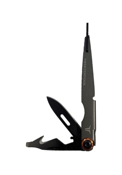 True Utılıty Tweezer Tool Çok Amaçlı Kamp Çakı 0036-G Siyah