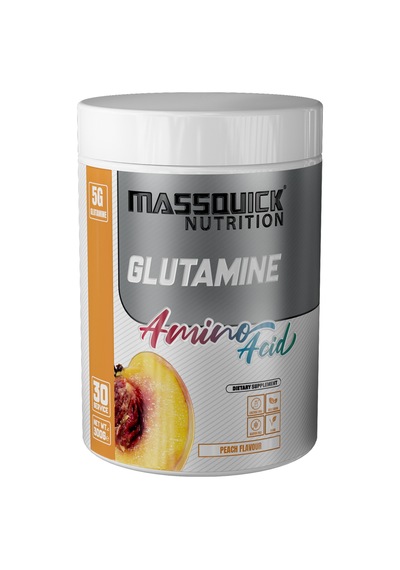Glutamin Amino Asit Şeftali Aromalı 300g - 30 Servis
