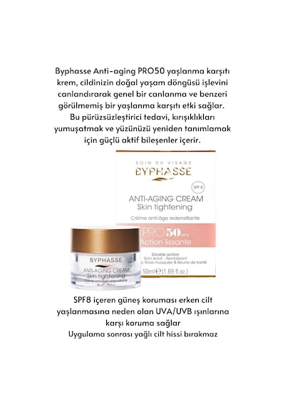 Byphasse  Pro50 Sıkılaştırıcı ve Krem 50 ML