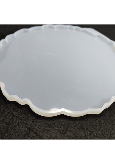Reçine Epoksi Yuvarlak Tepsi Kalıp - 206