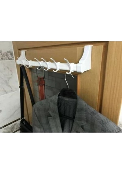 Plastik Kapı Arkası Askılık Plastik Beyaz Diğer
