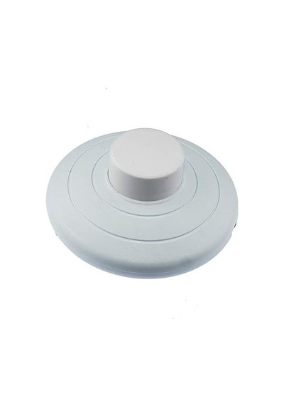 Tek-iş Lambader İçin Yer Butonu Beyaz 50 x 22