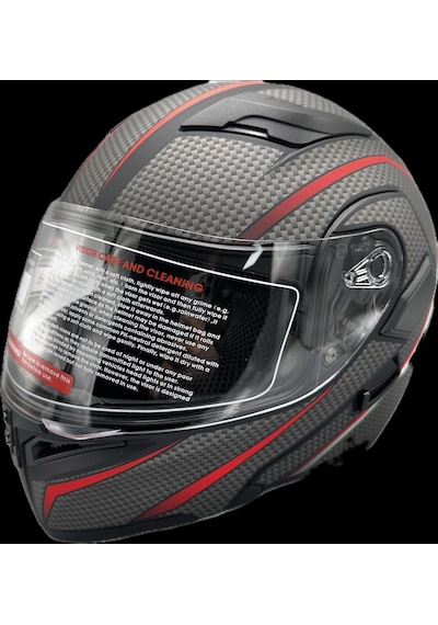 Jk-20 Jk902 Çene Pedli Güneş Vizörlü Çeneden Açılır Kask B-1 L Beden