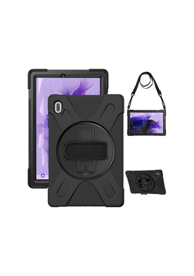 Galaxy Uyumlu  Tab S7 Fe Lte T737-t736-t733-t730 Defender Tablet Silikon Arka Kapak