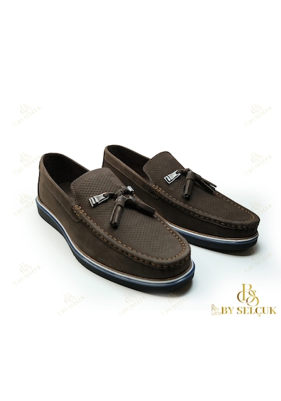 Loafer Nubuk Kahve Kahve Nubuk