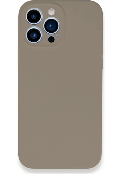 Durukar Apple, Uyumlu iPhone 13 Pro Max Kılıf Lansman Legant Silikon - Bej