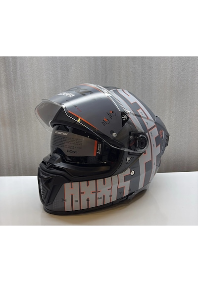 Kask Axxıs Hawk Evo Sv Type Studıo C12 Mat Gri
