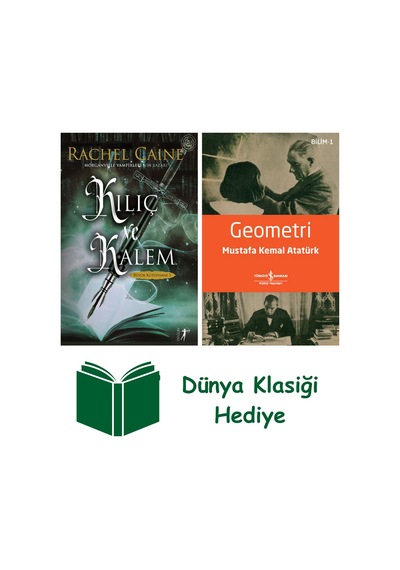 Kılıç Ve Kalem + Geometri + Dünya Klasiği Hediye