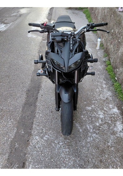 Yamaha Mt-09 2017-2020 Ön Koruma Demiri Siyah