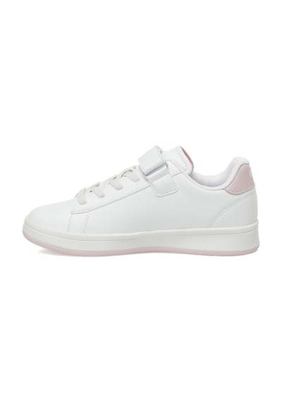 U.s. Polo Assn. Enıya Jr 5fx Beyaz Kız Çocuk Sneaker Beyaz-Pudra