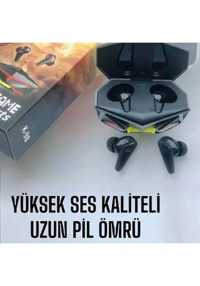 Bluetooth Oyuncu Kulaklığı Gürültü Engelleme Led Aydınlatma 00