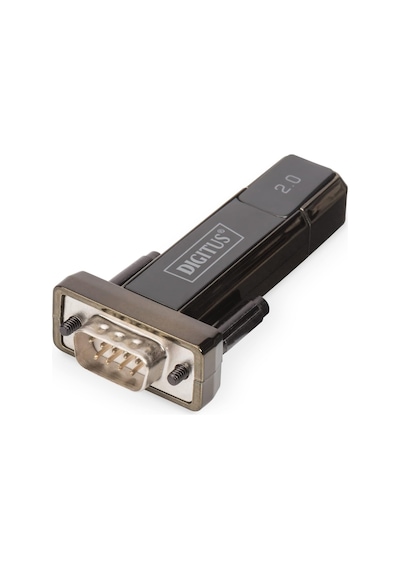Dıgıtus Usb Seri Adaptör - Rs232 Dönüştürücü - Usb 2.0 Tip A - Dsub 9m - Ftdı Ft232rl Çip Seti - 80 Cm Kablo Dahil