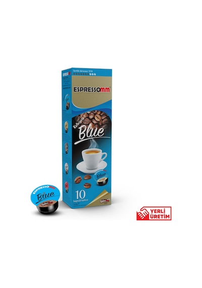 Espressomm® Tchibo Cafissimo Makineleri İle Uyumlu Blue Kafeinsiz Kapsül Kahve 2 x 10'lu