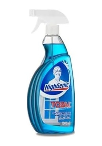 Highgenic Tozal Cam Temizleyici, 1000 Mililitre 0.75 LT - 2.5 LT - 12 KG