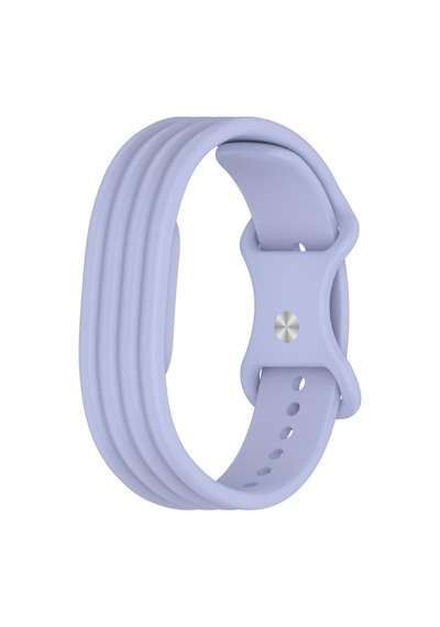 Caseonn Google Fitbit Air Kordon Premium Silikon Spor Kayış Lila