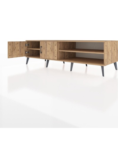Kronos Tv Ünitesi 2 Raflı 2 Kapaklı 176x59x51 Çam-çam/çam Atlas Çam/atlas Çam Kronos Tv Ünitesi 2 Raflı 2 Kapaklı 176x59x51 Çam-çam/çam Atlas Çam/atlas Çam