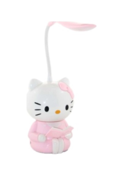 Hello Kitty Şarjlı Masa Lambası Pembe 15x9