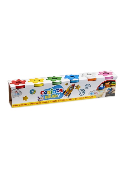 Carioca Oyun Hamuru 6x110 Gr 42179 Çok Renkli