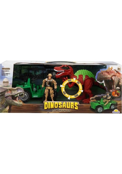 Mey İthalat Dinosaurs Dinozor Yakalayıcı Oyun Seti 13 Parça