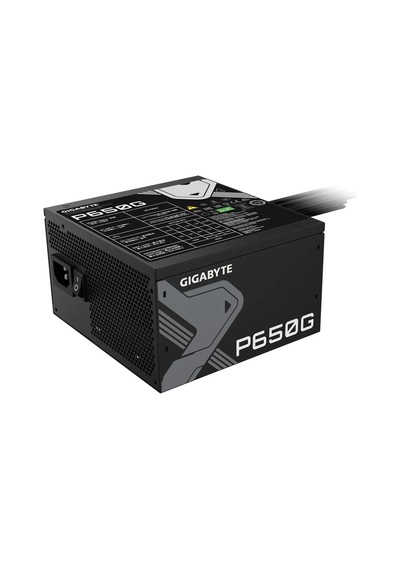 Gıgabyte Gp-p650g, 650w, 80+ Gold, Gamıng Power Supply