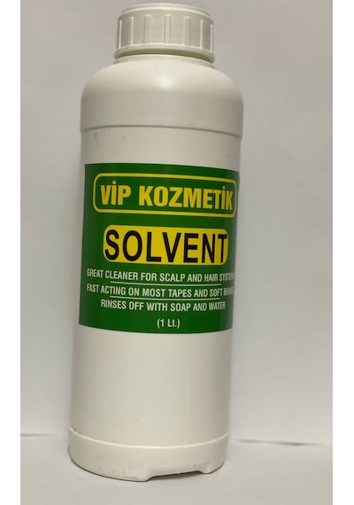 Vip Kozmetik Protez Saç Temizleme Solüsyonu Solvent 1Litre