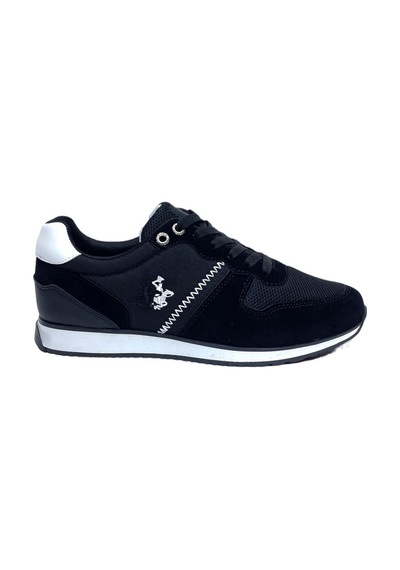 Erkek Günlük Casual Sneaker Ayakkabı Leona Siyah-beyaz-siyah - Beyaz Siyah - Beyaz
